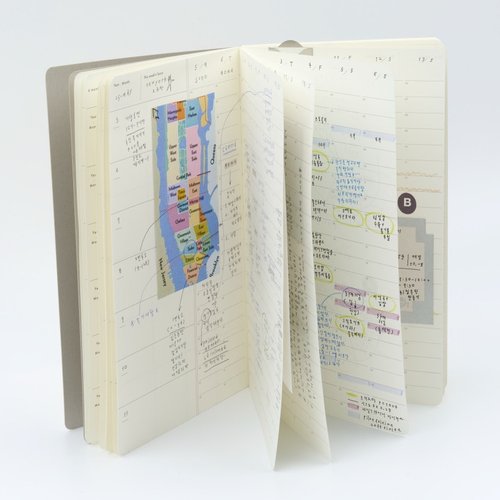 analogue keeper space diary 能率 weekly monthly 手账本