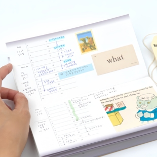 keeper daily Pocket 韩系简约能率手帐本 weekly bok analogue