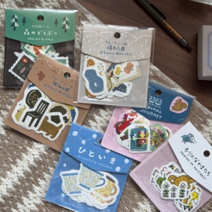 【现货】手纸社贴纸包 北岸由美/yamyam/宫下和 作家合作款贴纸
