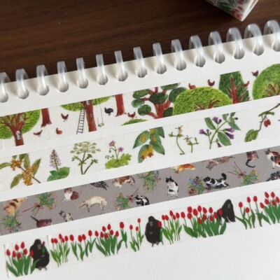 浮光分装  大自然的诗 日本Papermessage 一些胶带~