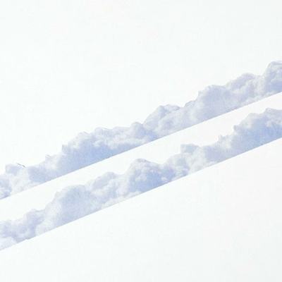 【整卷/分装】是异形的云朵和海面 韩国mingkit 手帐胶带