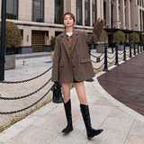 现货2023新款格子小西装2202P120控178，女装西装，浙宝268（原浙宝222）