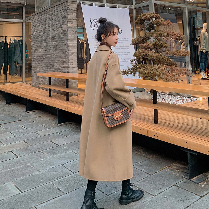 现货！2023新款加厚呢子大衣牛角扣2170+,女装毛呢外套,浙宝268（原浙宝222）