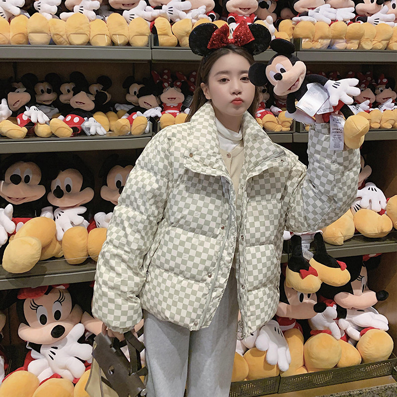 2023新款棋格短棉服2195-P155控238+图片