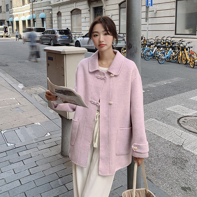 2023新款呢大衣2382-P260控358+,女装毛呢外套,浙宝268（原浙宝222）