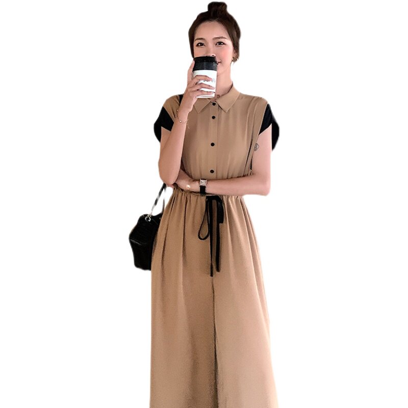 现货2023新款拼接连体裤2053,女装连衣裙,浙宝268（原浙宝222）