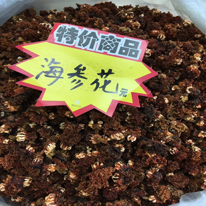 加拿大进口野生海参花健康干货500g无污染冰岛深海刺参籽