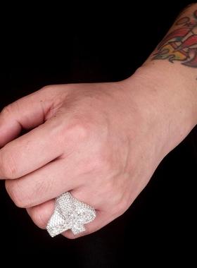 YBSJewelry方钻十字架戒指