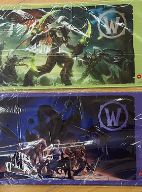 全新正品 现货秒发 必胜客魔兽世界联名周边 魔兽世界限量鼠标垫
