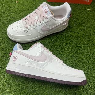 空军一号情人节专属限定女子低帮休闲板鞋 26年耐克 FORCE AIR