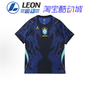 球衣短袖 2026赛季 耐克 AJ联名巴西国家队客场球迷版 IU1072 足球服