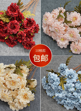 仿真冰山月季绢花百搭婚礼堂