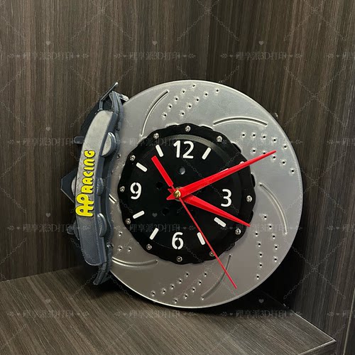 AP刹车盘钟表时钟刹车卡钳ap时钟浓浓的JDM男孩子的最爱礼物