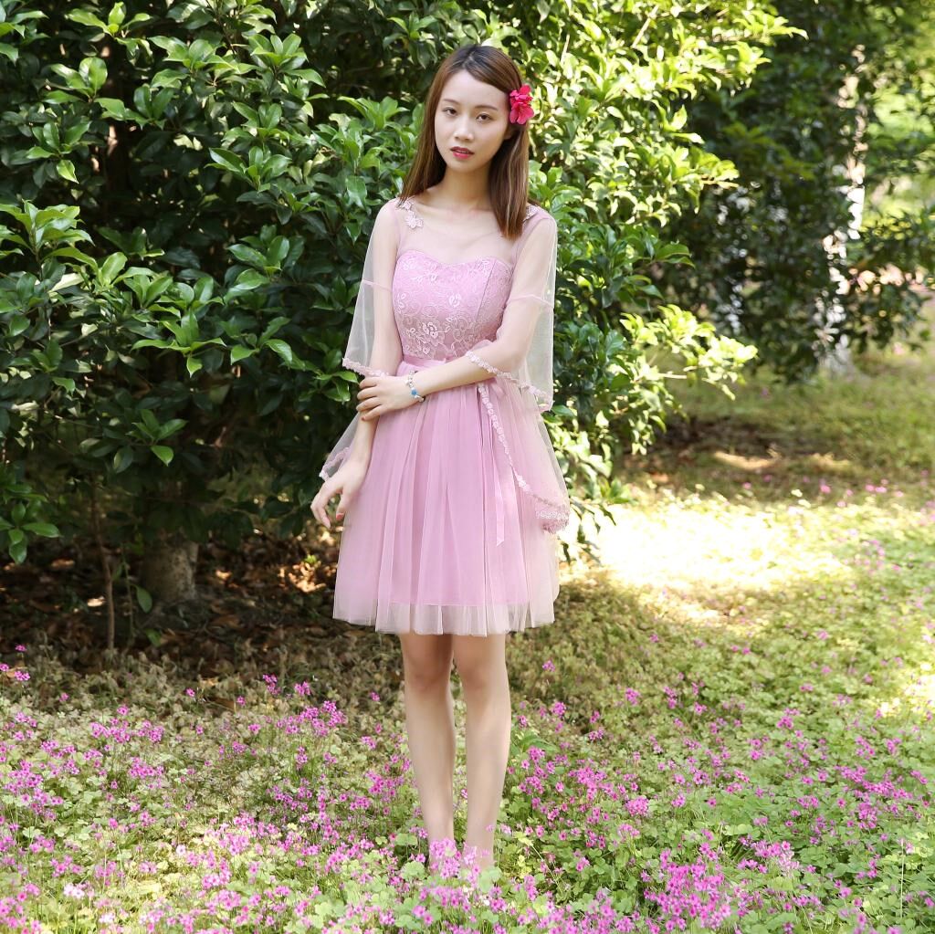Bridesmaid dress woman 2017 wedding Confidante Summer dress clothing summer new pattern Short full dress Graduation photo Korean Editionin the Women's clothing/Boutique , Wedding/Cheongsam/Formal dress , Formal dress/Evening  category - from Buy2taobao.com to provide professional Taobao agent buy service