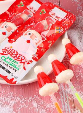 Christmas candy fluorescent lollipop 圣诞节糖果荧光棒棒糖