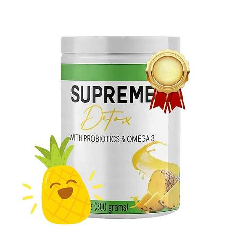 Supreme Detox Supplement Healthcare 菠萝身体护理剂样品