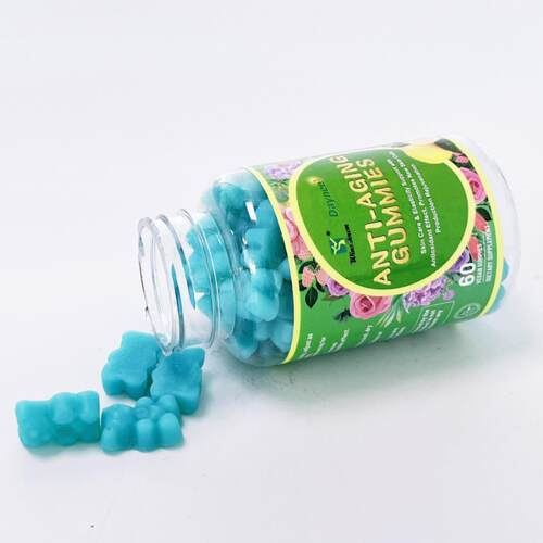 跨境电商 Anti aging gummies柠檬味皮肤软糖软糖 Daynee压片糖果