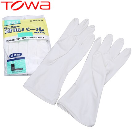 TOWA 781耐油手套 日本进口家用工业洗涤耐酸涂装清洁防滑印刷