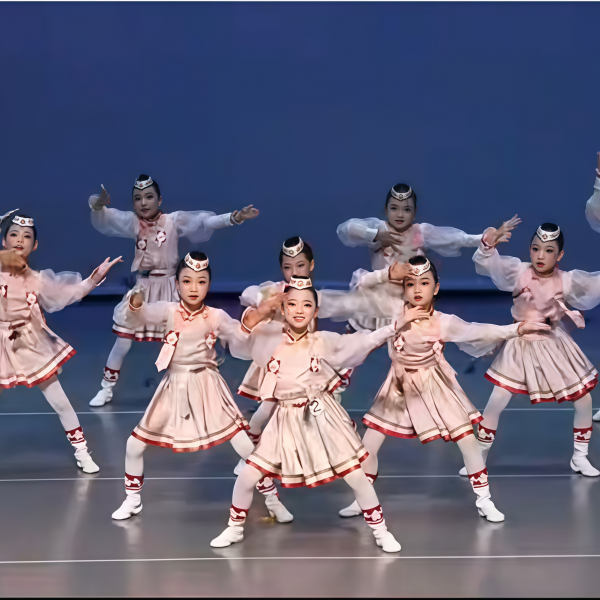 儿童蒙古舞蹈演出服男女童少数民族服装蒙古袍筷子舞表演服饰,童装/婴儿装/亲子装,儿童演出服,淘宝优惠券,粉丝福利购,淘宝优惠卷