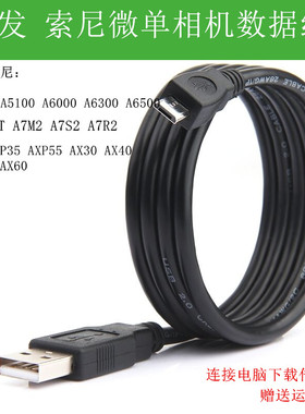 振发 适用索尼摄像机FDR-AX30 AX40 AX45 AX60 AXP35 AXP55数据线