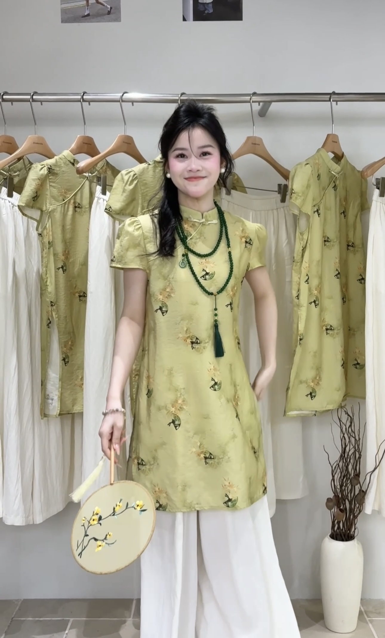 新中式国风禅意套装女气质显瘦上衣阔腿裤2025年新款显瘦两件套夏