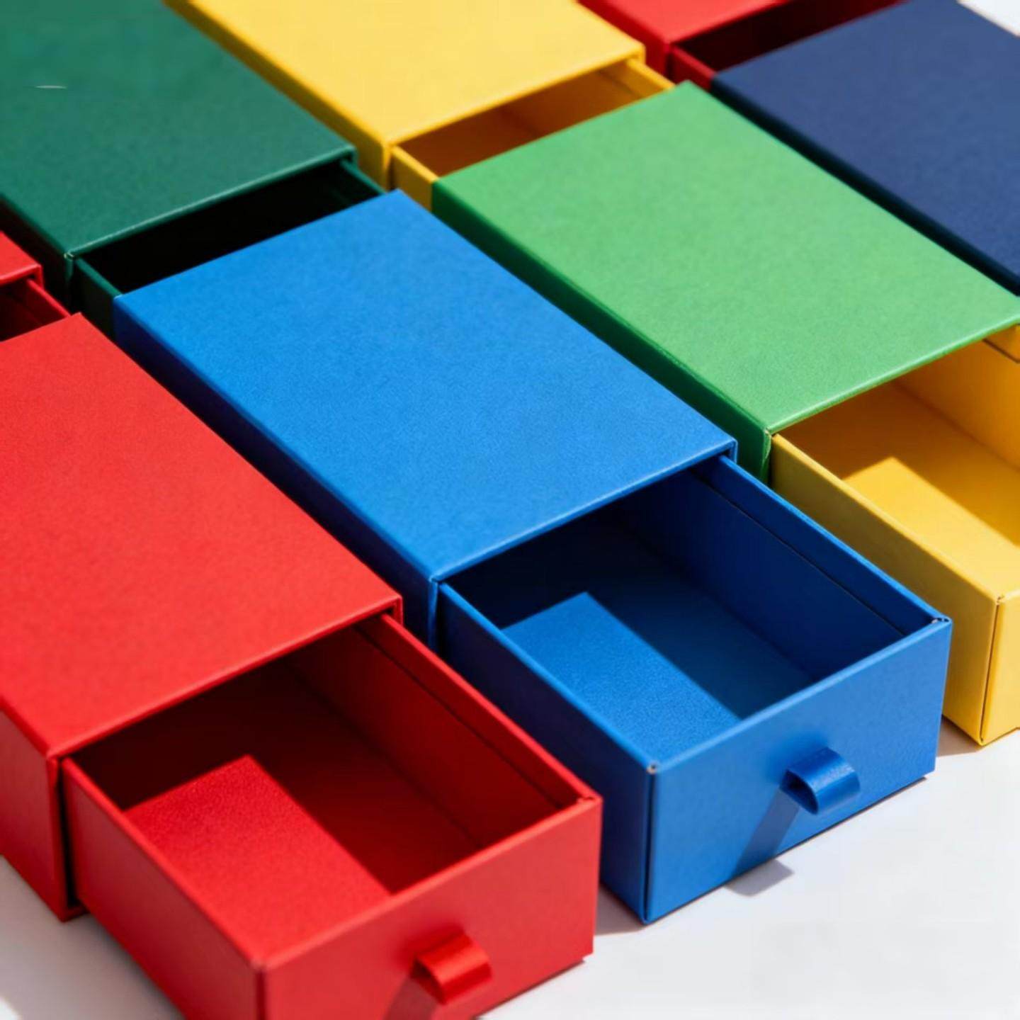 现货礼品包装礼盒化妆品礼物定做丝巾抽屉盒硬纸盒空盒子定制批发