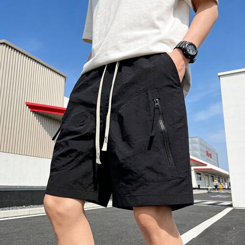 机能工装风多口袋短裤男士夏季
