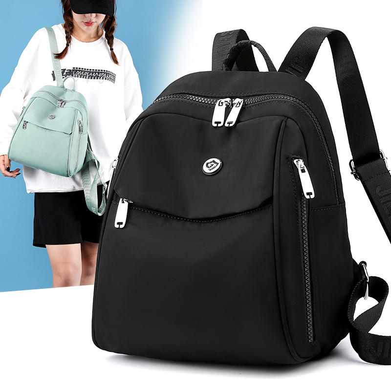 捷朗仕休闲女双肩包涤纶