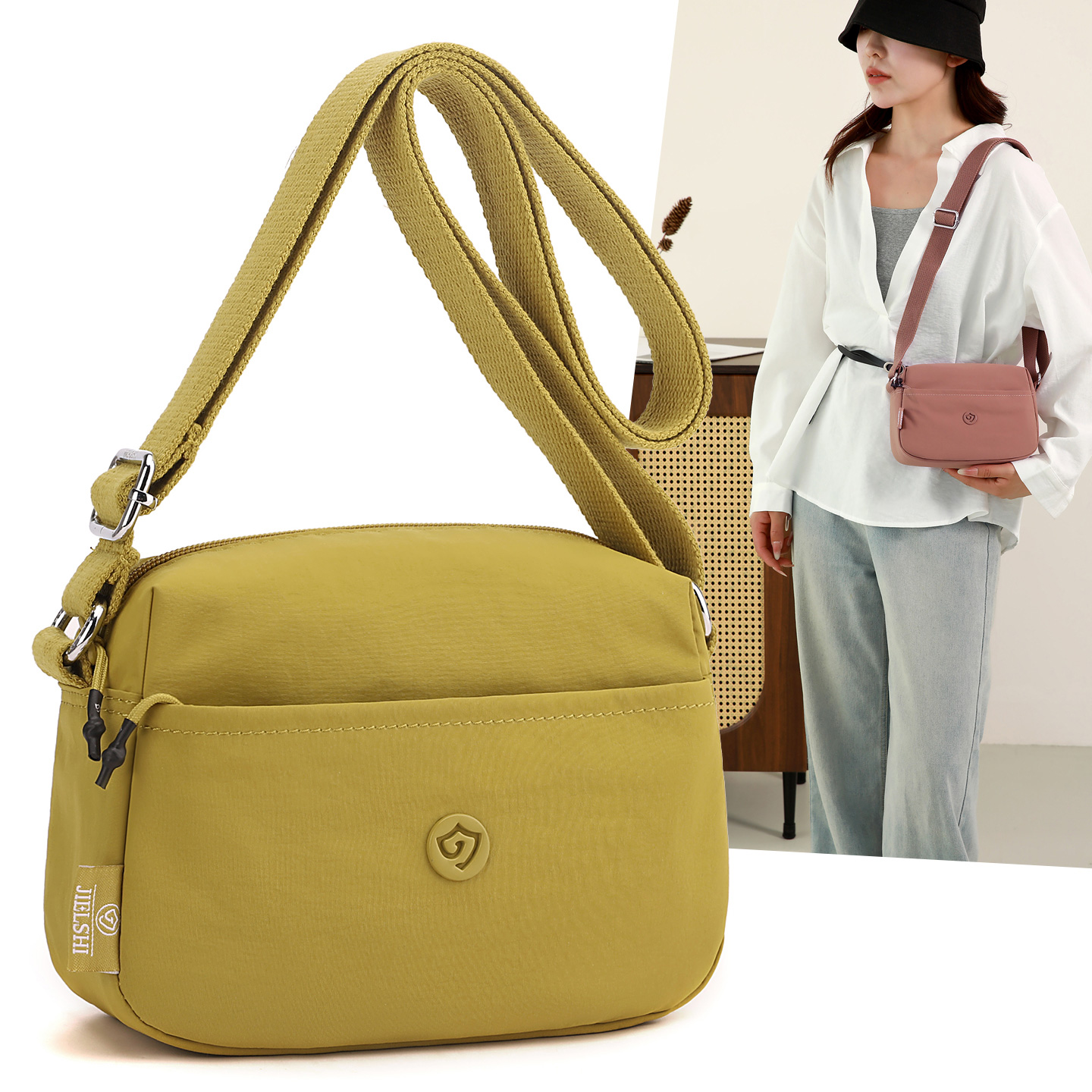 捷朗仕新款轻便简约手提包