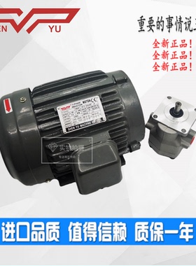 神煜2 3 5HP/1.5 2.2 3.75KW+台湾新鸿HGP1A 2A 3A齿轮油泵电机组