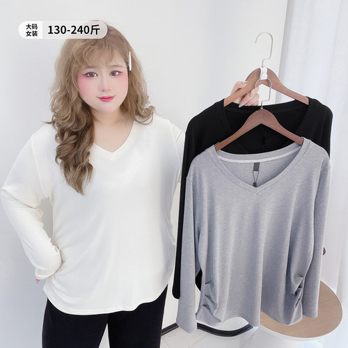 小个子弹力百搭显瘦正肩打底衫