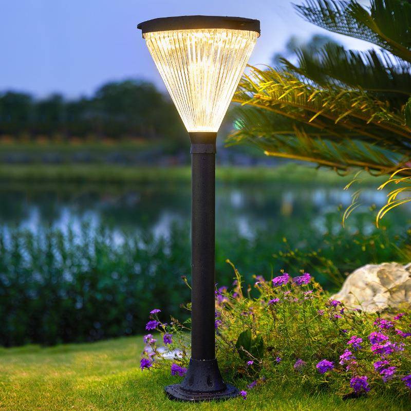 太阳能草坪灯户外水庭院灯室外花园灯照明别墅地插式超亮景观路灯