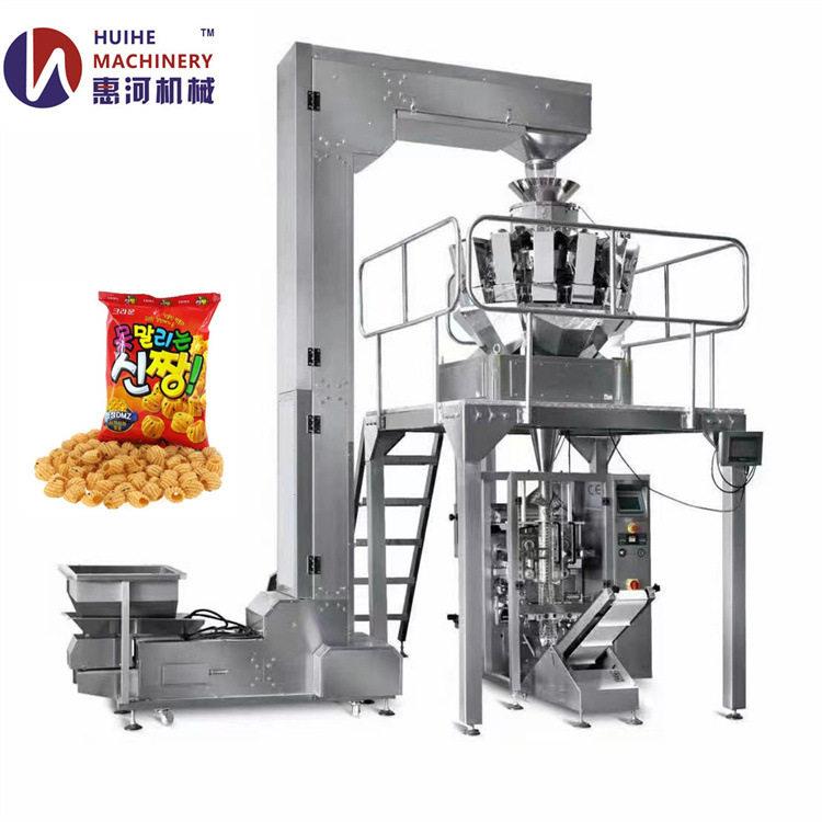 HDP-520膨化食品香蕉片锅巴薯片10头电子秤称多功能自动包装机