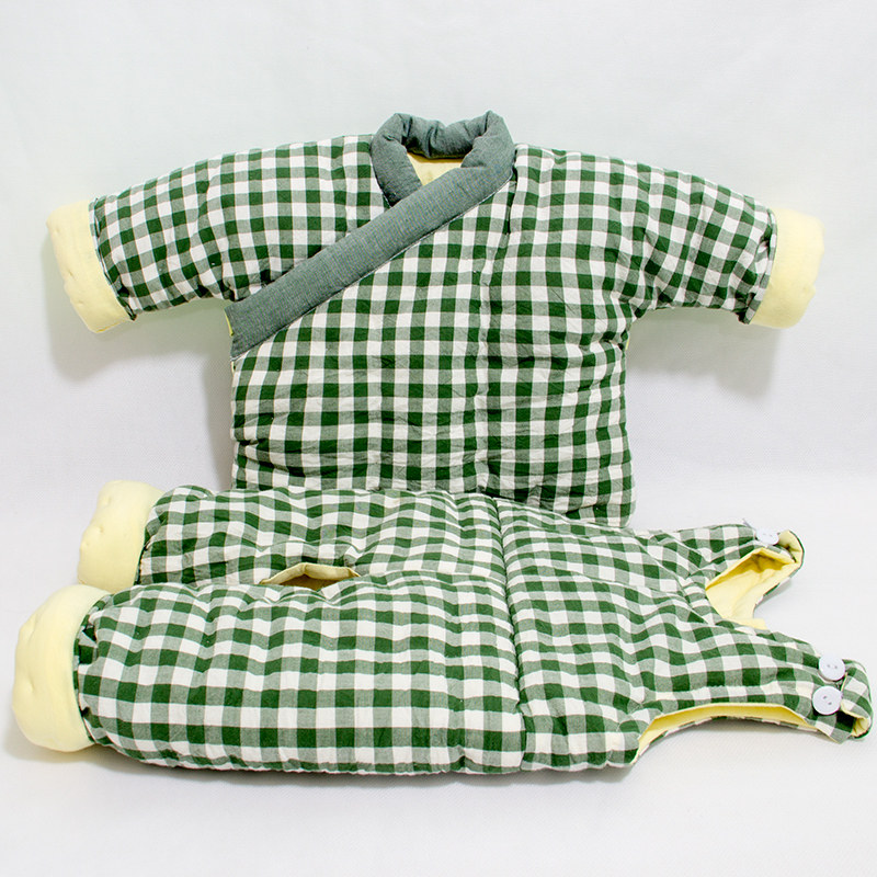 宝宝手工棉衣婴儿衣服冬款纯棉花棉袄新生儿棉服加厚棉衣套装秋冬