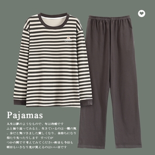 纯棉春秋300斤宽松250斤5XL6XL家居服套装 加肥加大睡衣男士 特大码