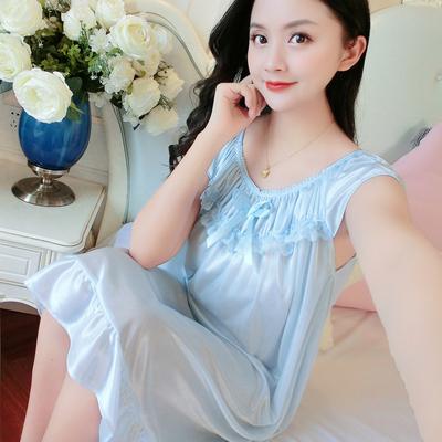 新款性感冰丝女士夏季薄款