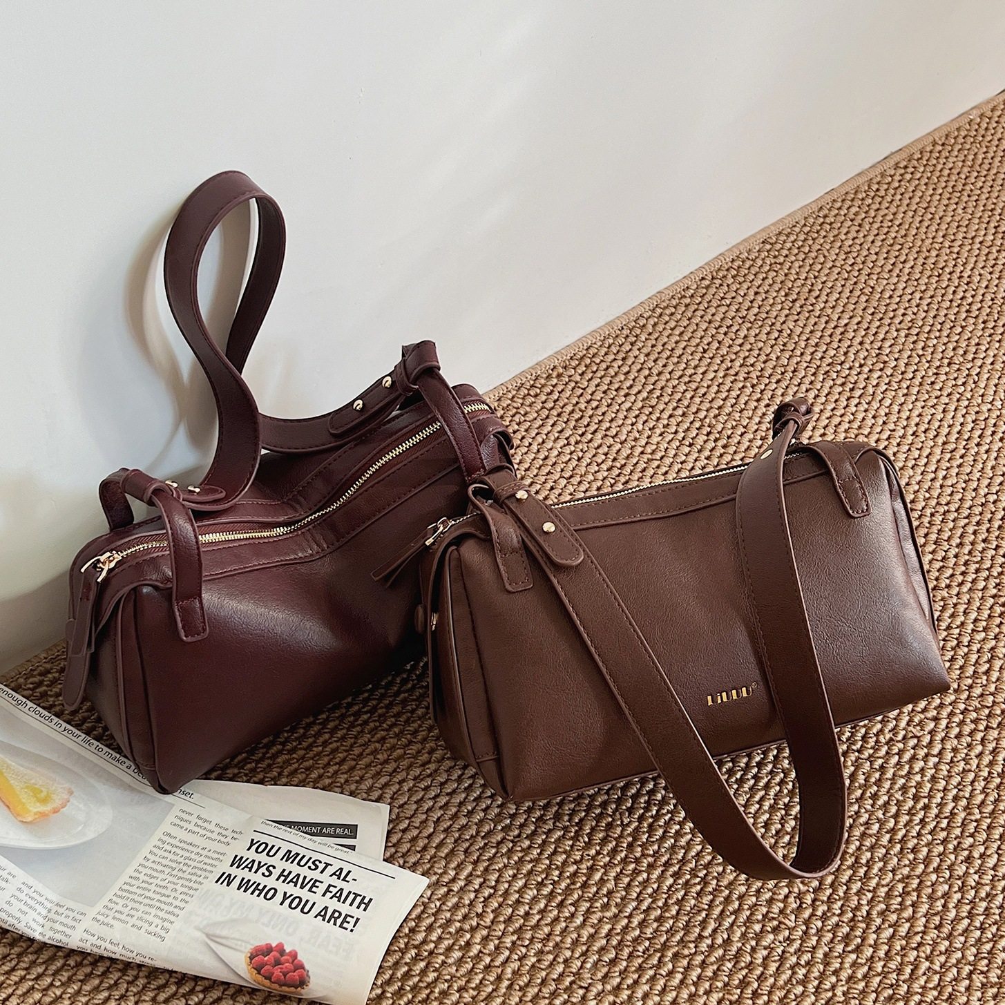 波士顿腋下包包女式2026新款复古百搭单肩斜挎包小众简约枕头女包,箱包皮具/热销女包/男包,腋下包,淘宝优惠券,粉丝福利购,淘宝优惠卷