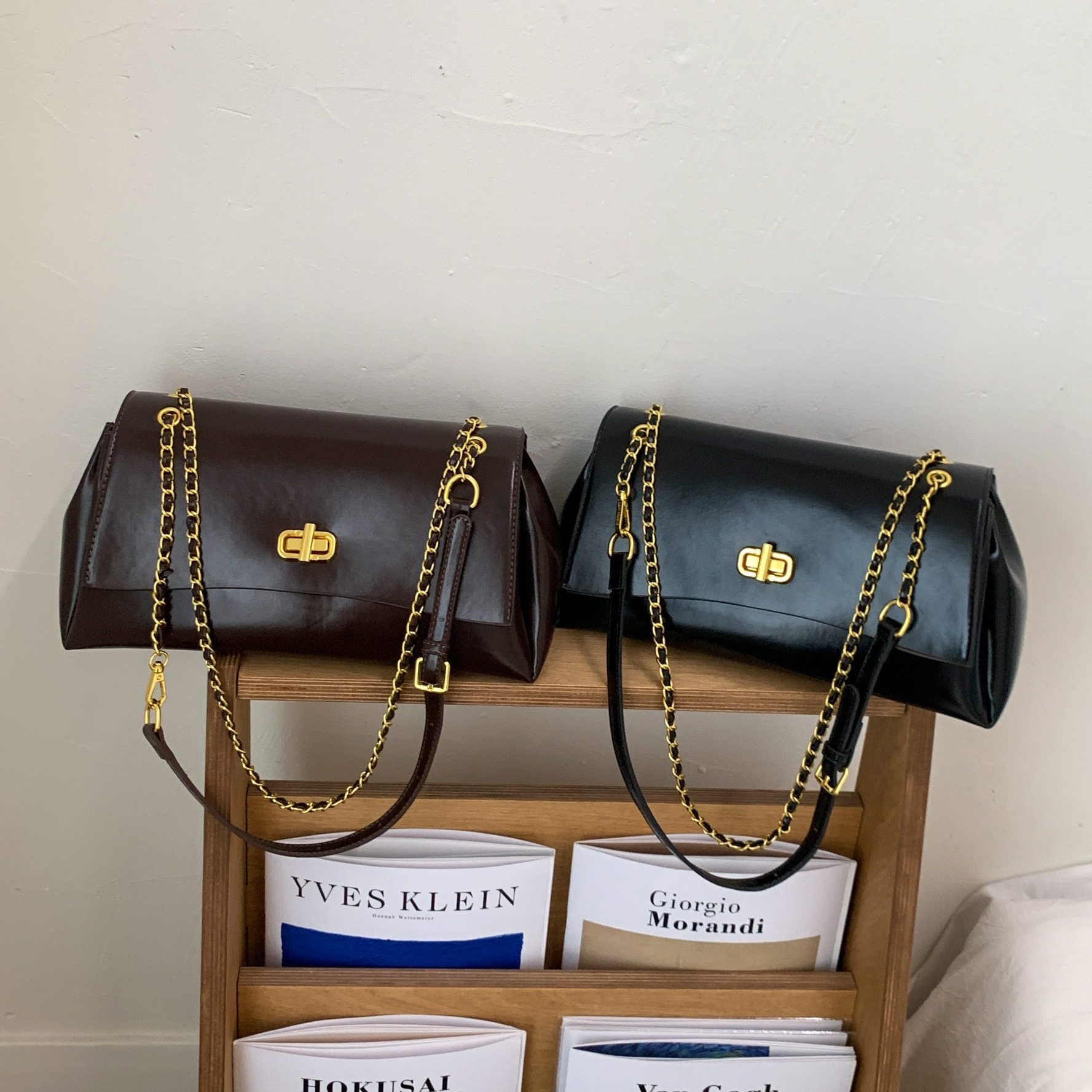 高级感小众包包女2026新款复古百搭单肩斜挎包休闲链条腋下托特包,箱包皮具/热销女包/男包,单肩包,淘宝优惠券,粉丝福利购,淘宝优惠卷