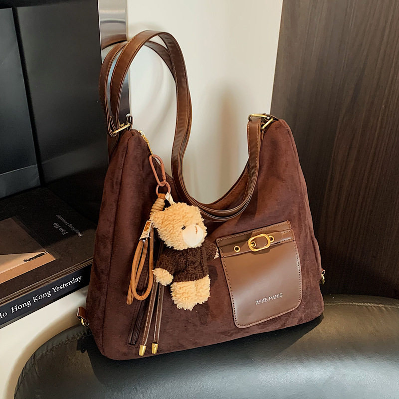 休闲复古大容量包包女2025新款秋冬季通勤单肩斜挎包双肩背包跨境,箱包皮具/热销女包/男包,单肩包,淘宝优惠券,粉丝福利购,淘宝优惠卷