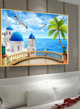 画世纪卧室装饰画简约现代风景画