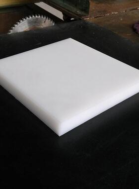 .本色白色尼龙板 加玻纤防静电黑色尼龙板 塑料棒材尺寸零切加工