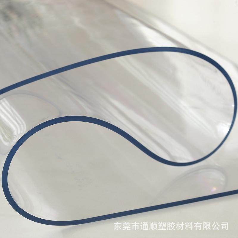 .透明PVC软胶板 挡风板 桌面胶垫办公台面橡胶垫软玻璃胶 0.3-5mm