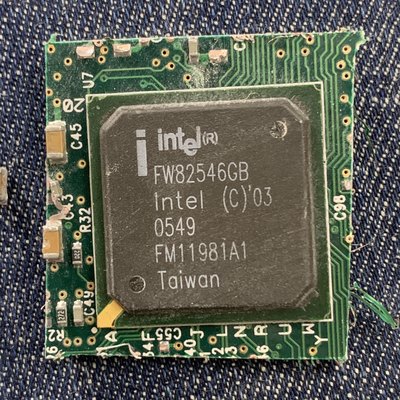 FW82546GB INTEL 进口拆机带板 现货拍前询价 另回收清一色IC芯片