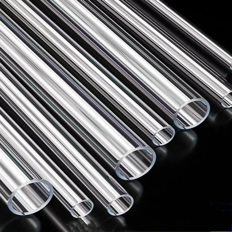.高透明亚克力管有机玻璃管PMMA水族空心圆管直径3-1500mm任意切