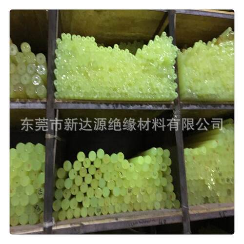 .PU棒聚碳酸酯棒优力胶棒弹簧棒软质棒材浅黄色黄色PU棒