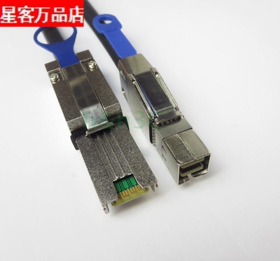直销现货全新Mini SAS HD SFF 8644转SFF-8088 服务器外置数据线