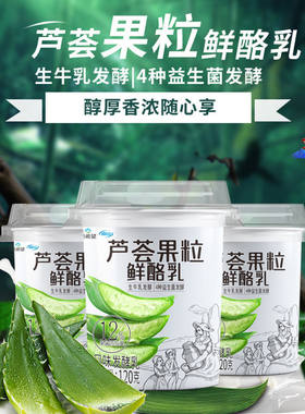 新希望芦荟果粒益生菌发酵酸奶