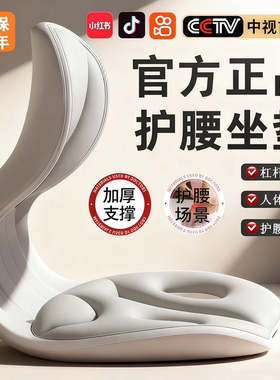 【官方正品】人体工学护腰久坐神器坐垫汽车驾驶办公室家用座姿椅
