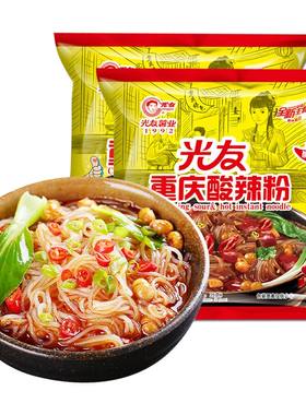 四川光友酸辣粉非油炸泡面袋装