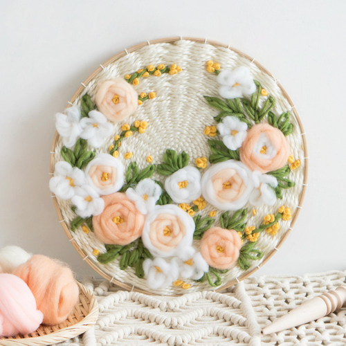 欧式立体刺绣送视频教程